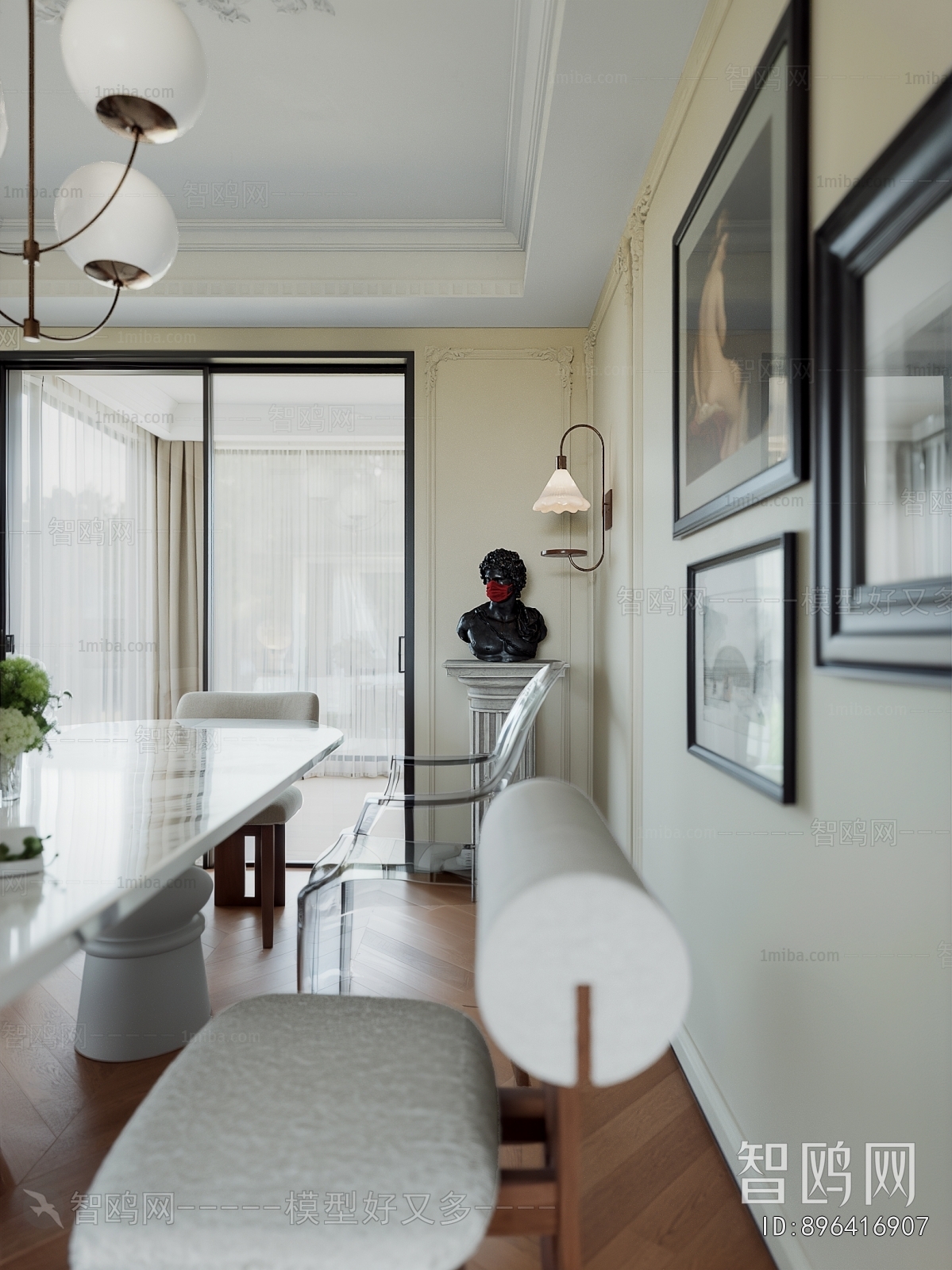 French Style A Living Room