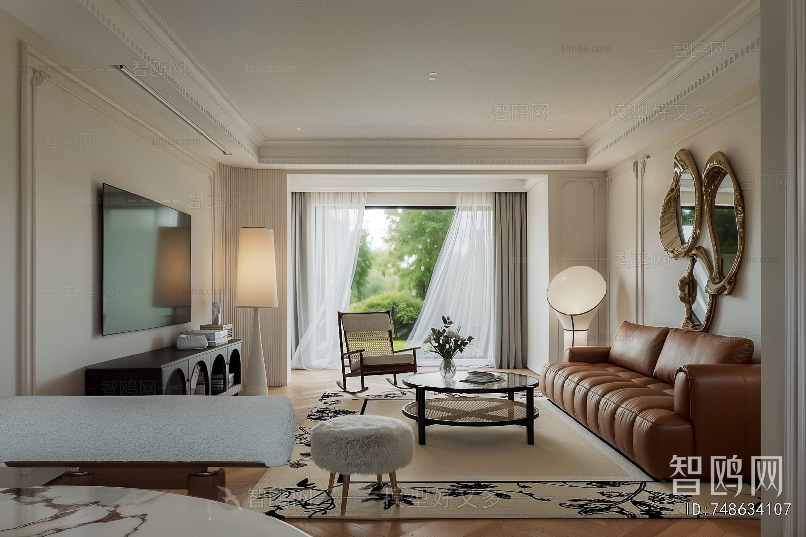 French Style A Living Room