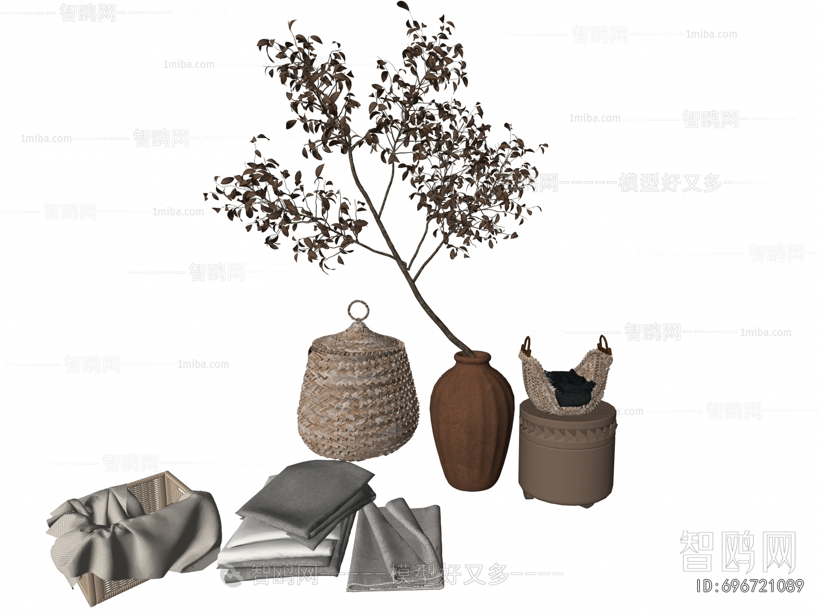 Wabi-sabi Style Decorative Set