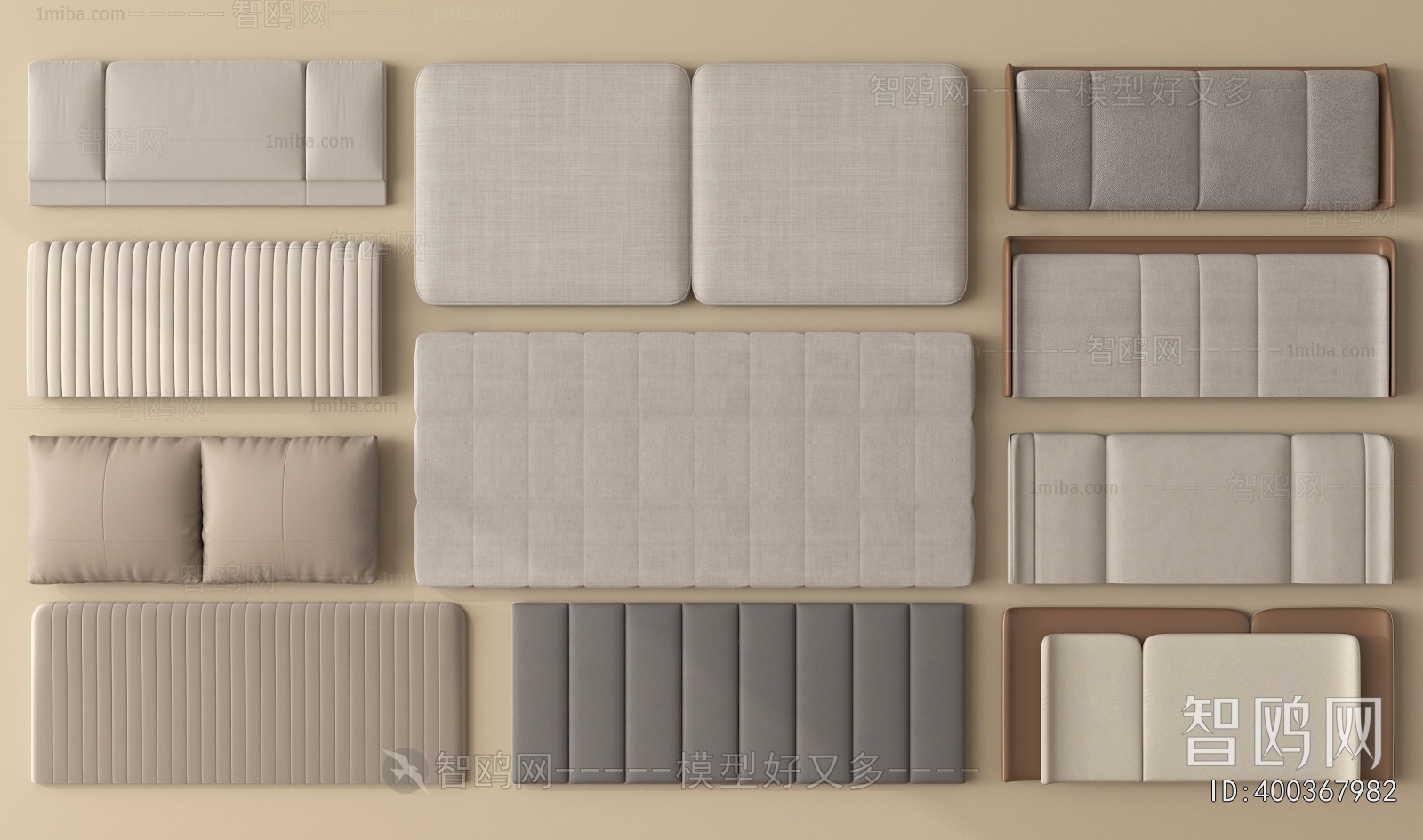 Modern Bedhead Back Rest