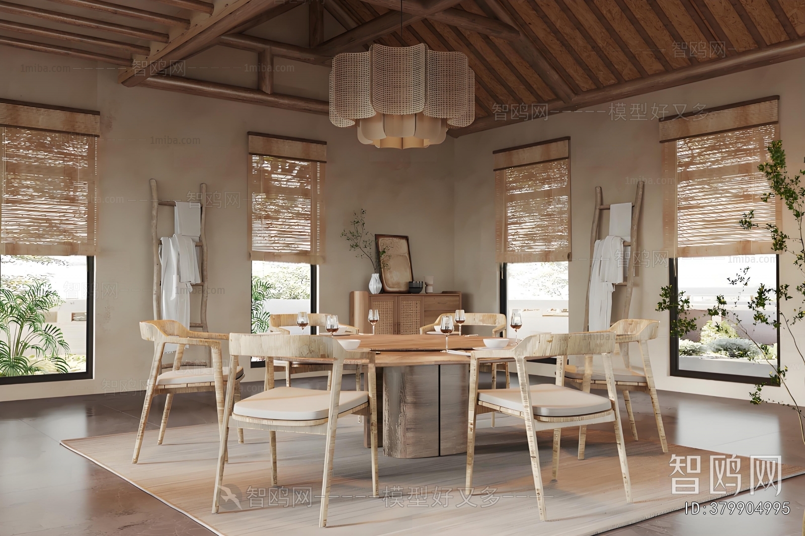 Wabi-sabi Style Residential Hostel