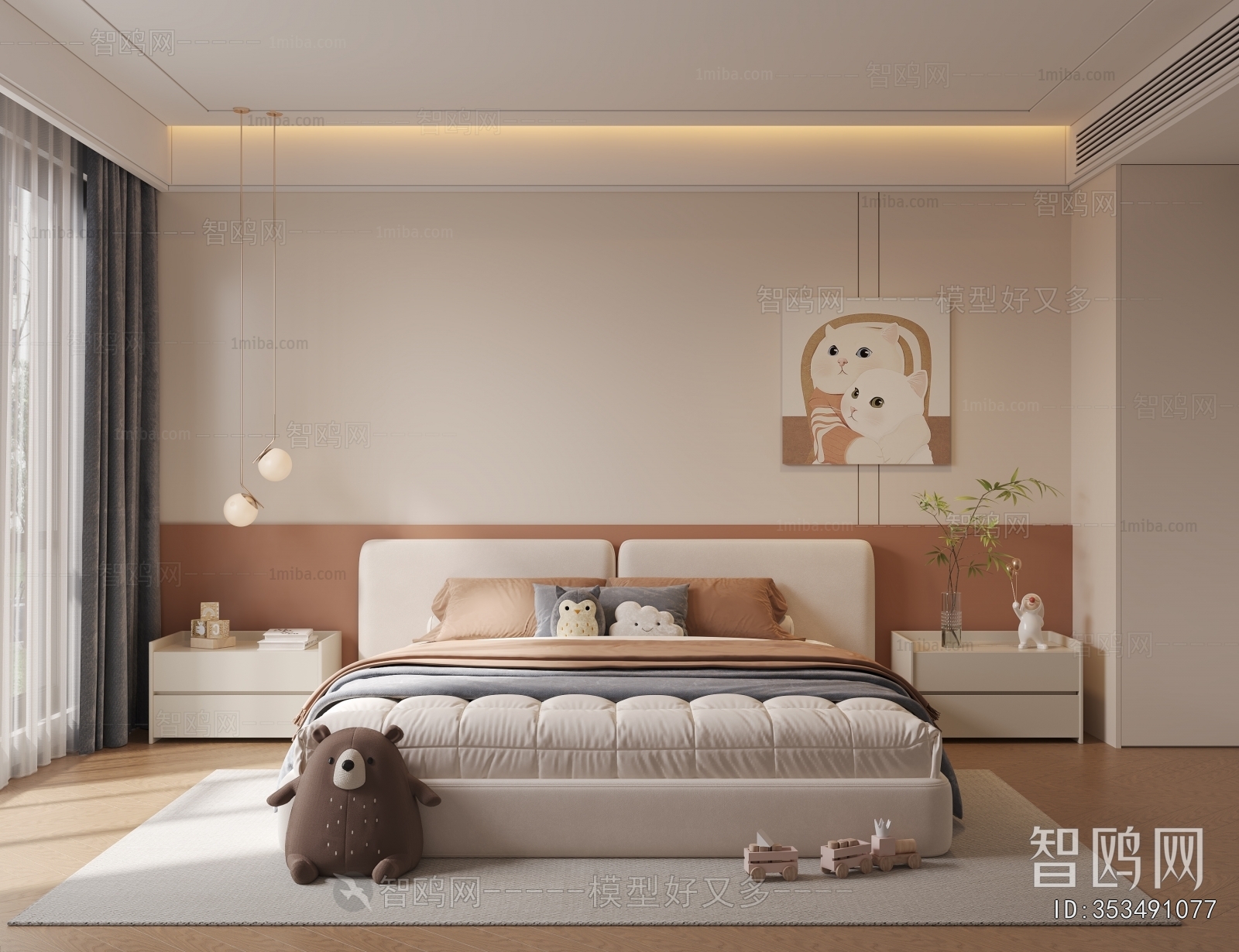 Modern Girl's Room Daughter's Room