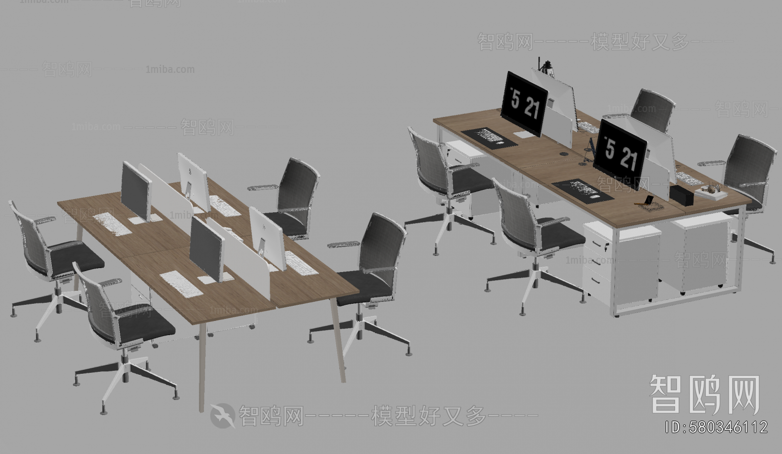 Modern Office Desk And Chair