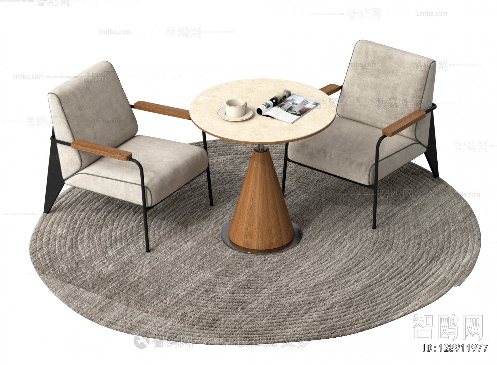 Modern Leisure Table And Chair