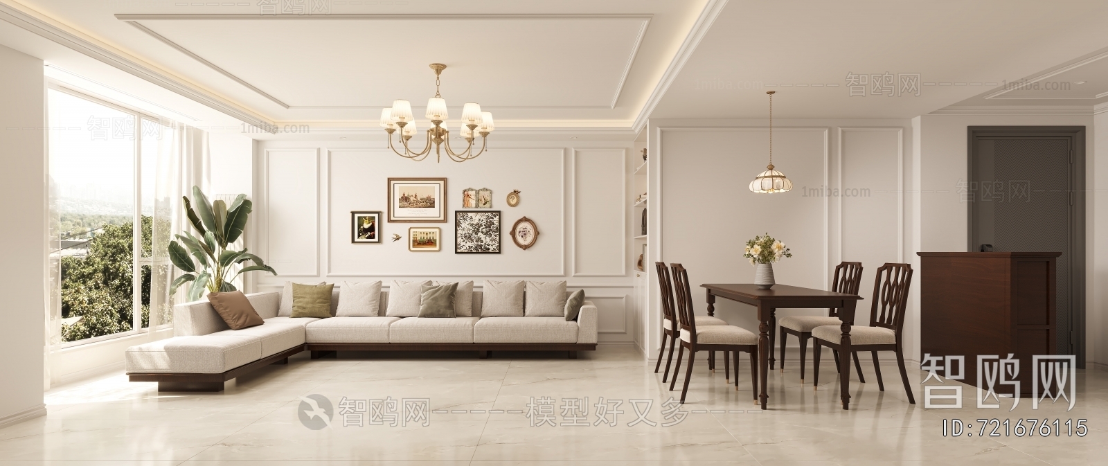 French Style A Living Room