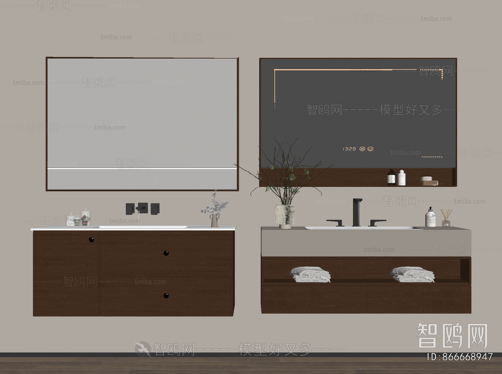 Modern Bathroom Cabinet