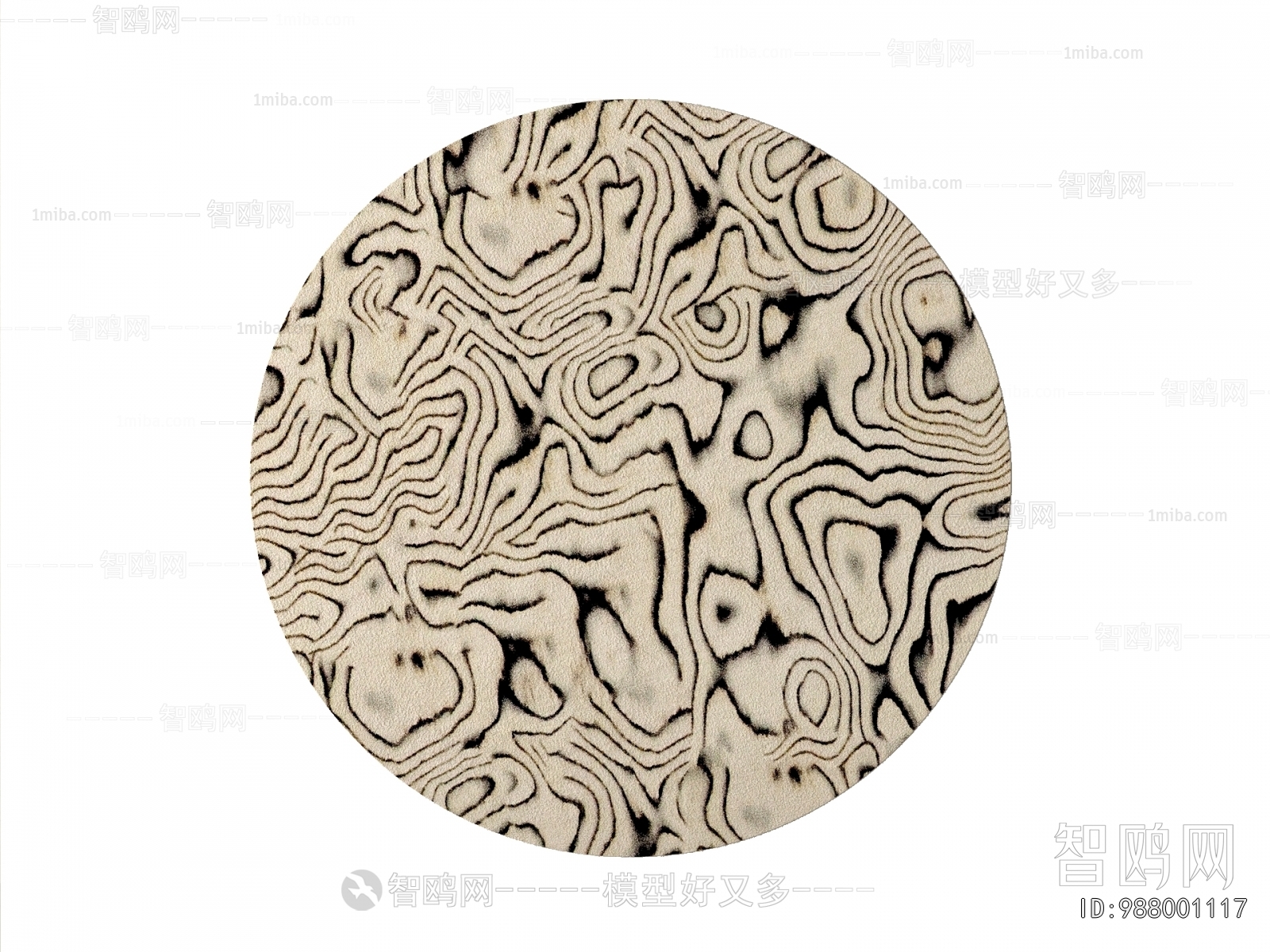 Modern Circular Carpet