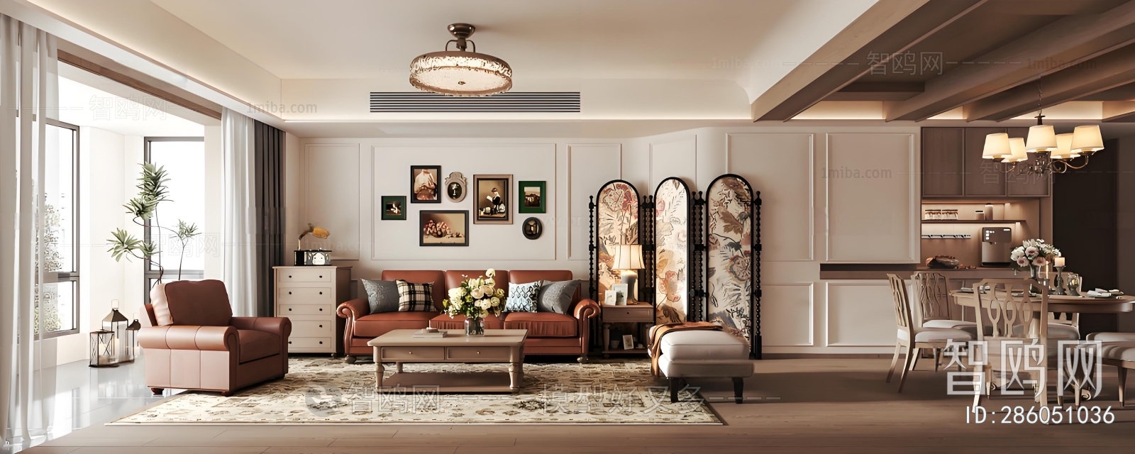 French Style A Living Room