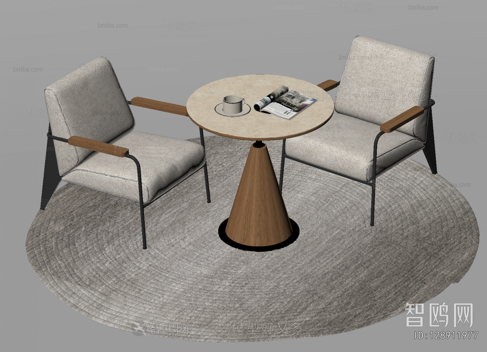 Modern Leisure Table And Chair