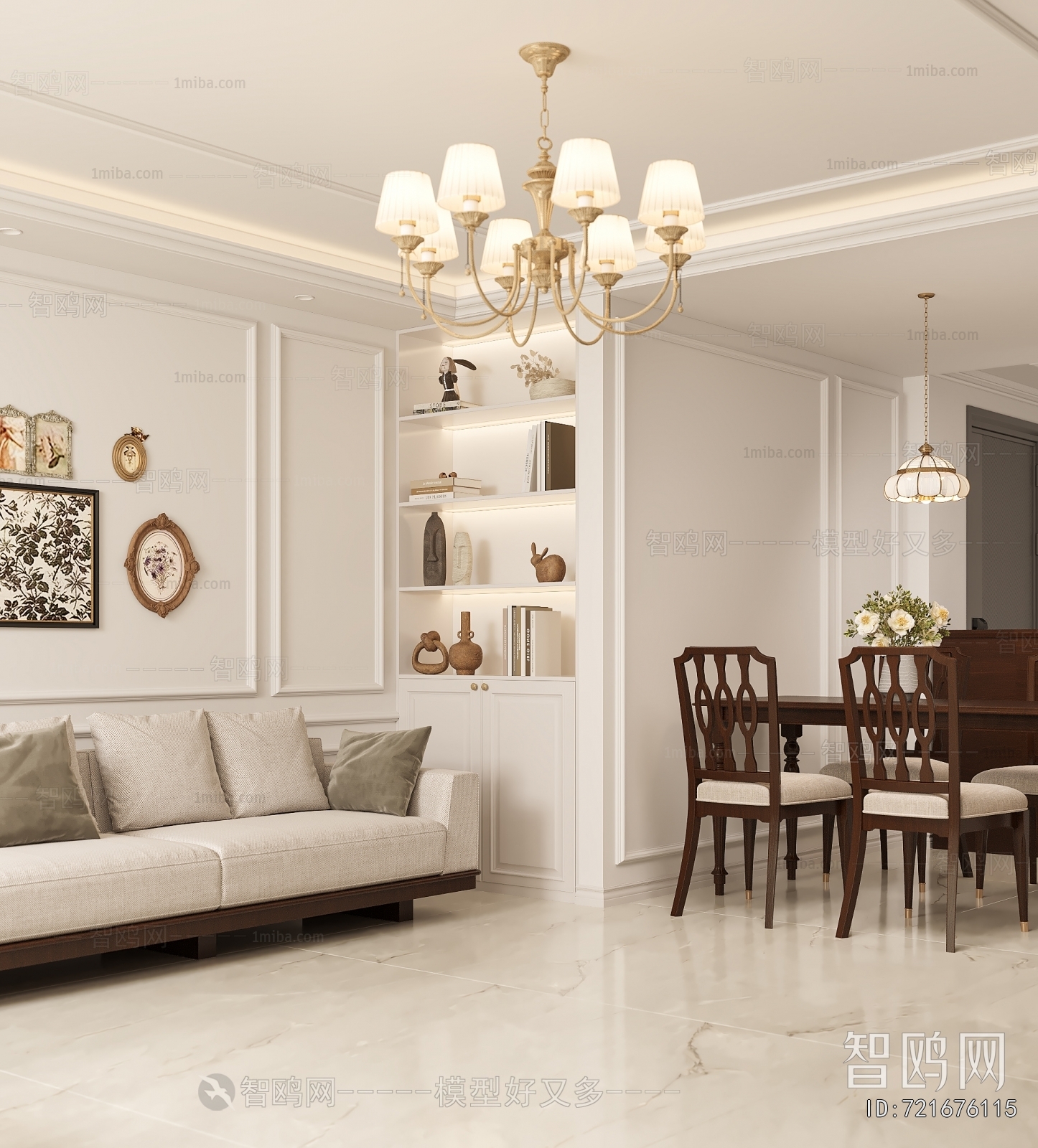 French Style A Living Room