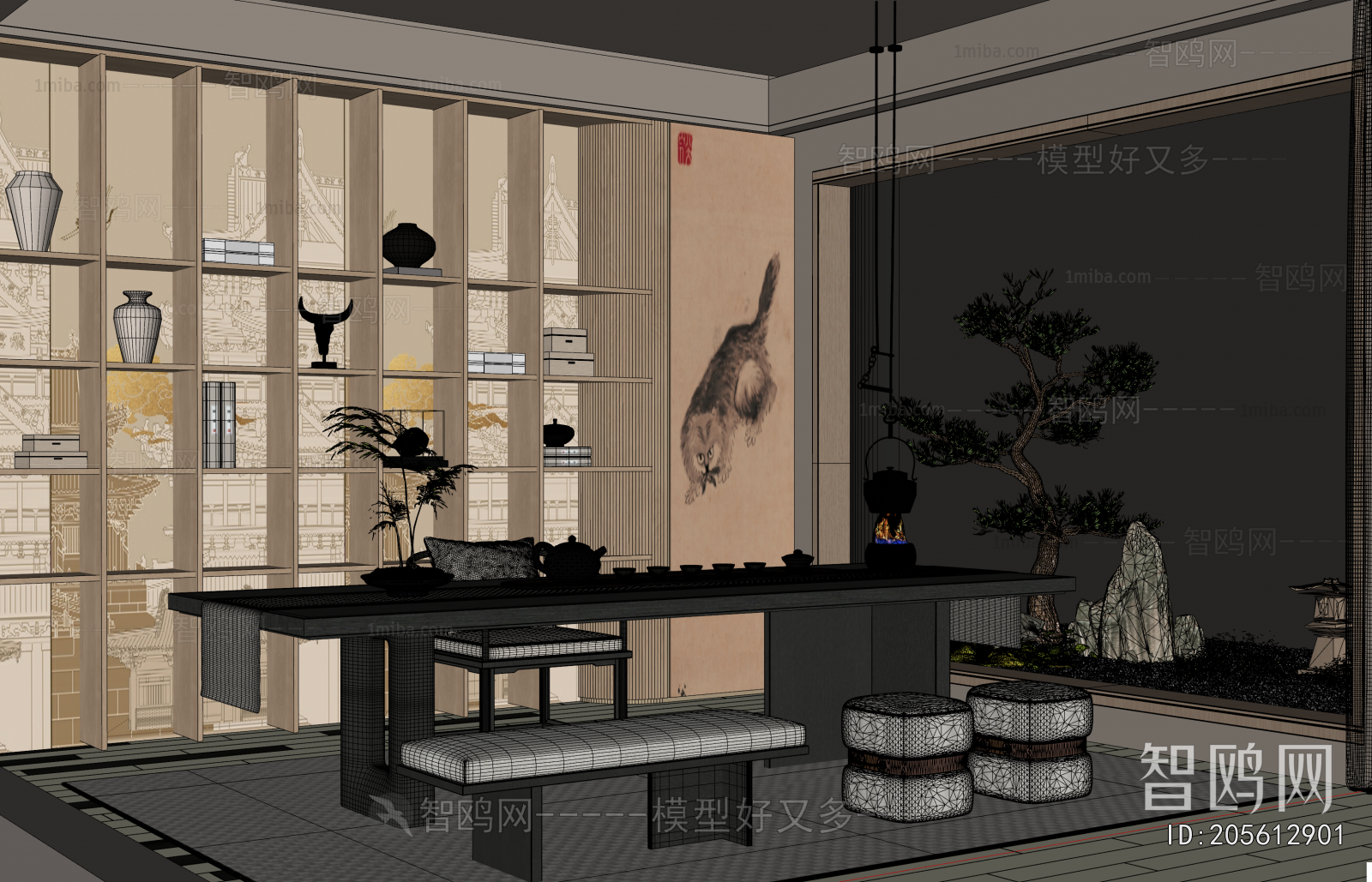 New Chinese Style Tea House