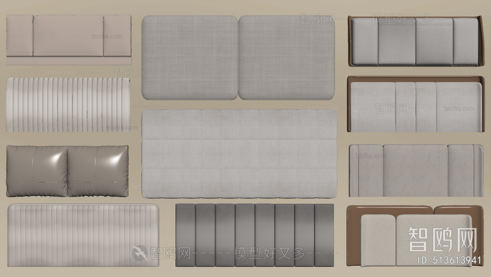 Modern Bedhead Back Rest