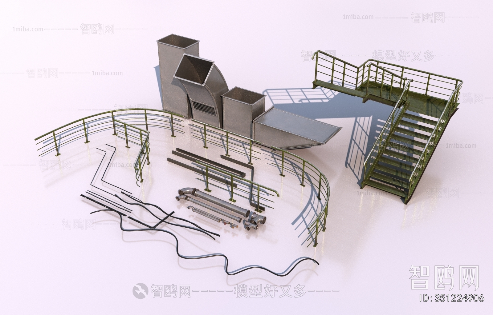 Industrial Style Guardrail