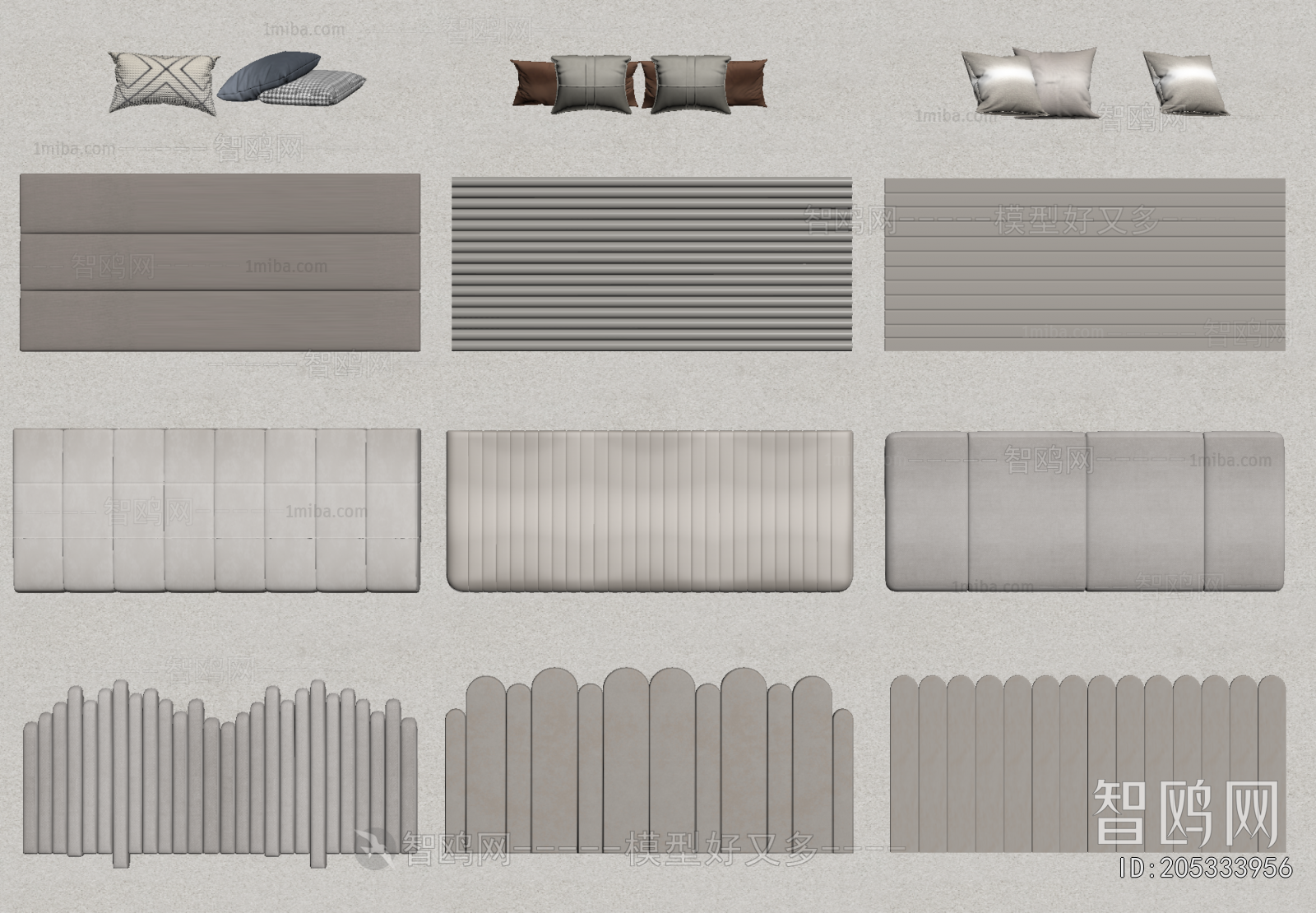 Modern Bedhead Back Rest