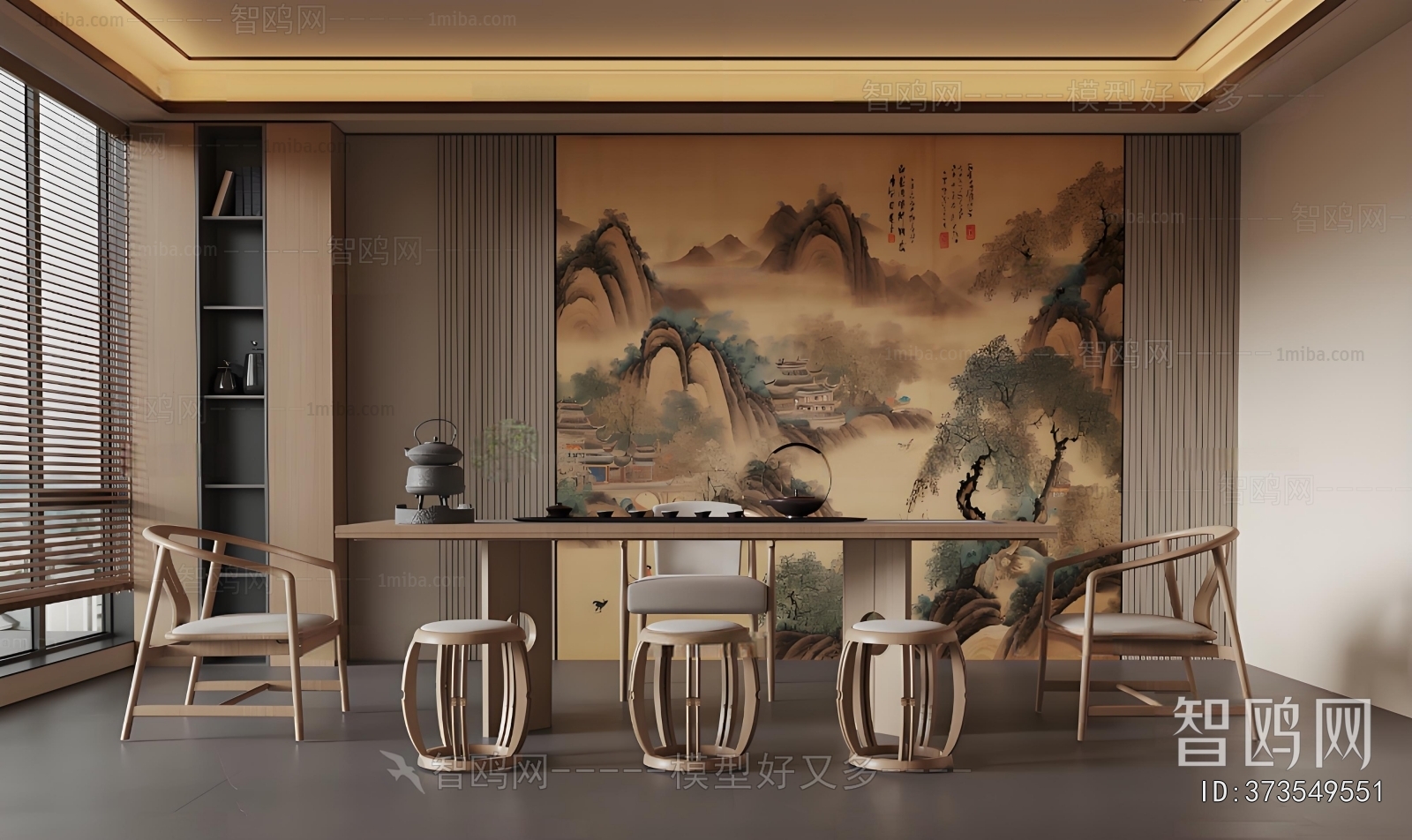 New Chinese Style Tea House