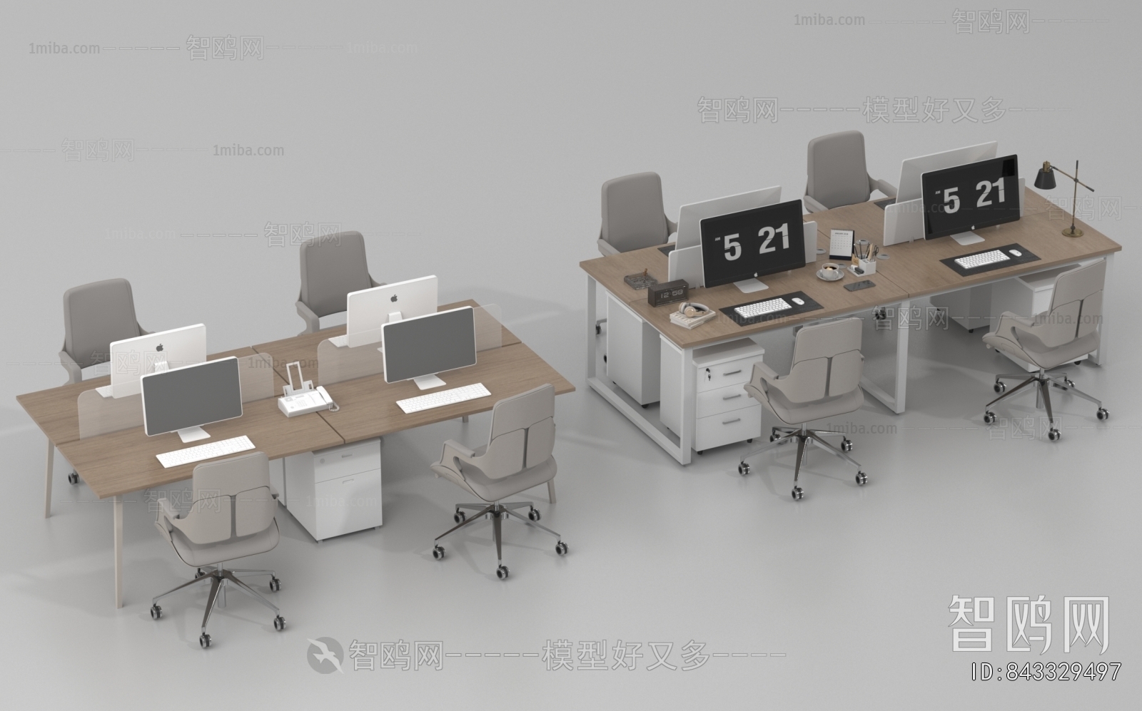 Modern Office Desk And Chair