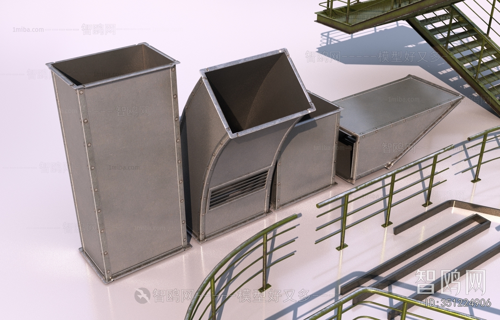 Industrial Style Guardrail