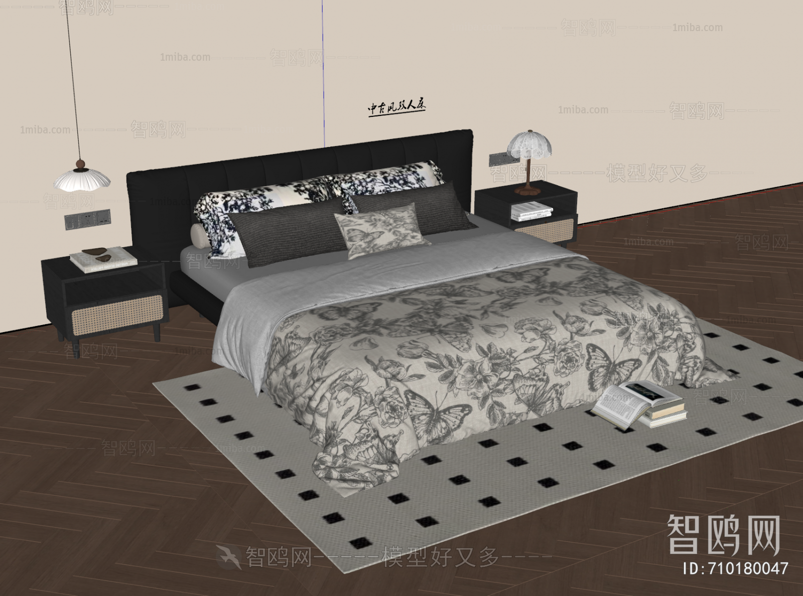 French Style Double Bed