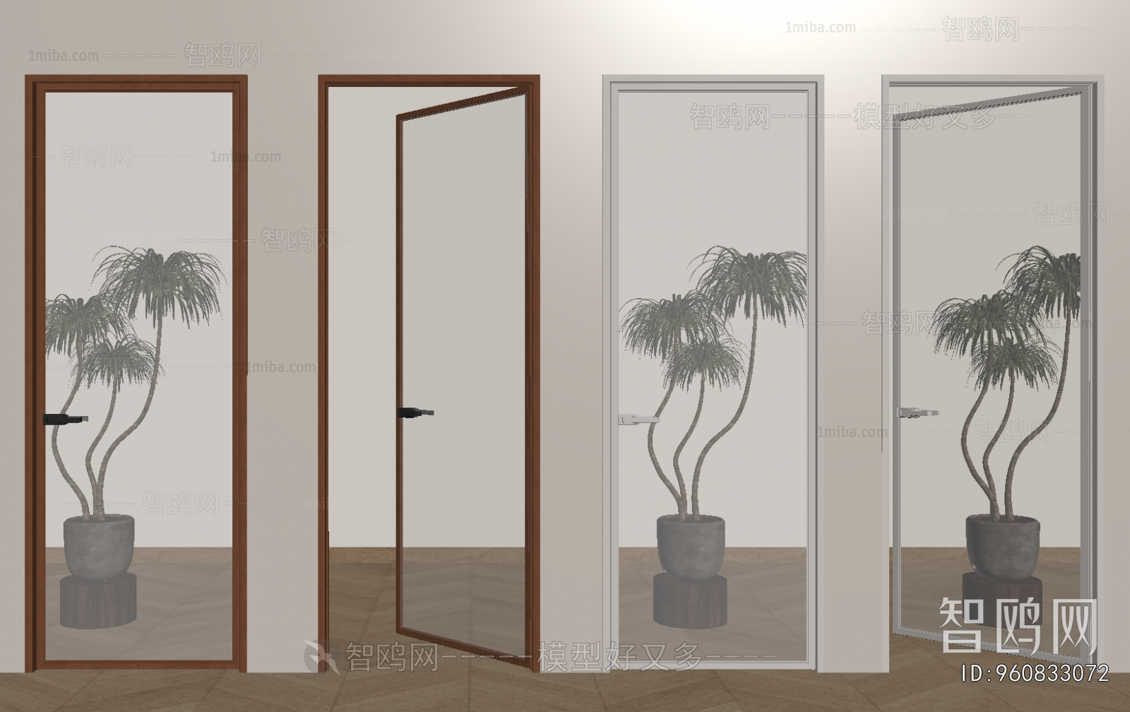 Modern Single Door