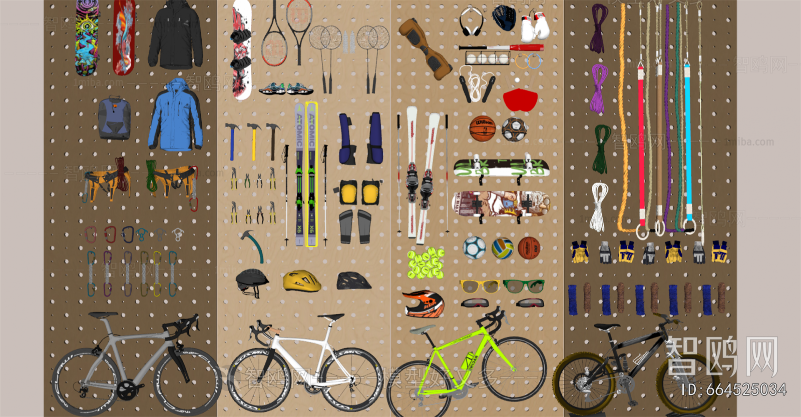 Modern Sports Equipment