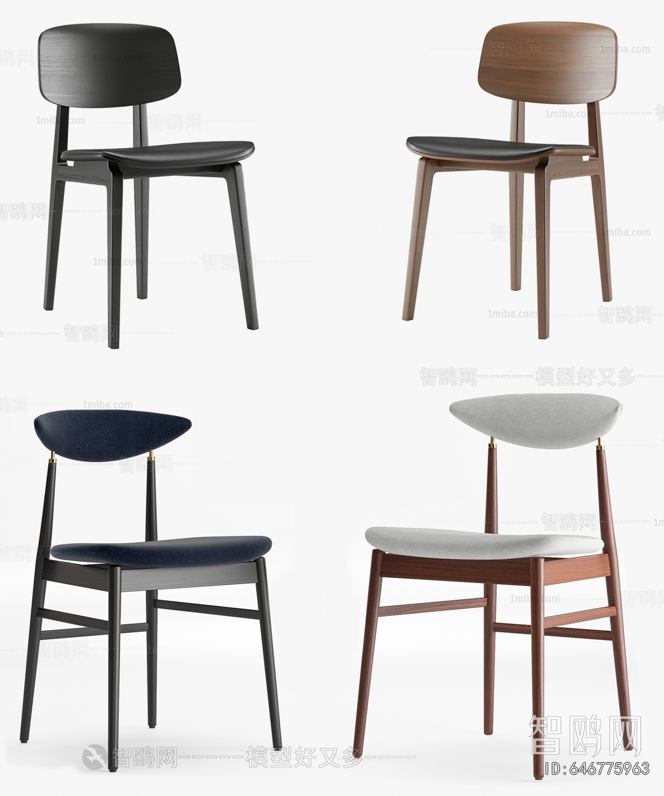 Nordic Style Single Chair