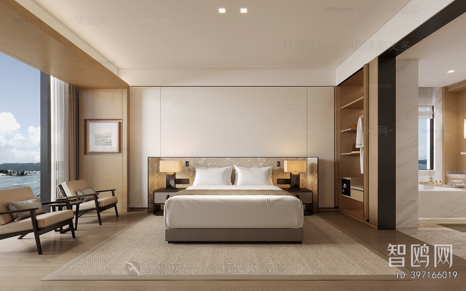 New Chinese Style Guest Room