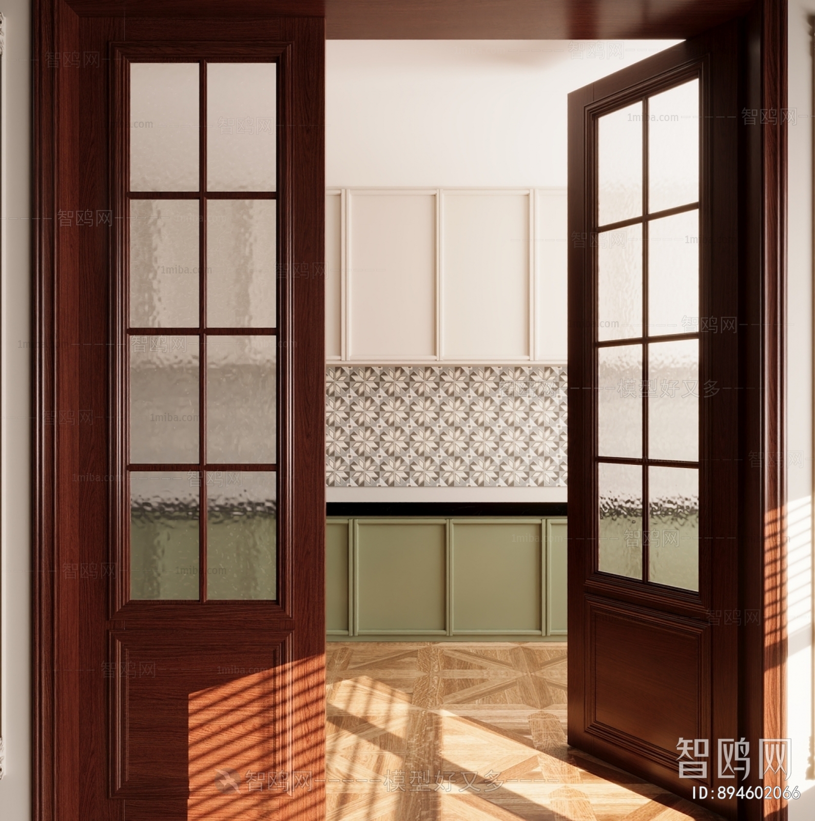 European Style Double Door