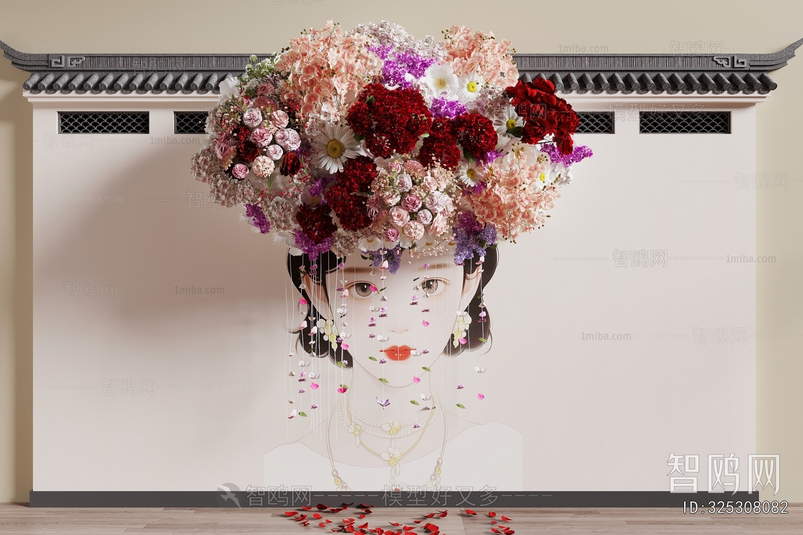 New Chinese Style Landscape Wall