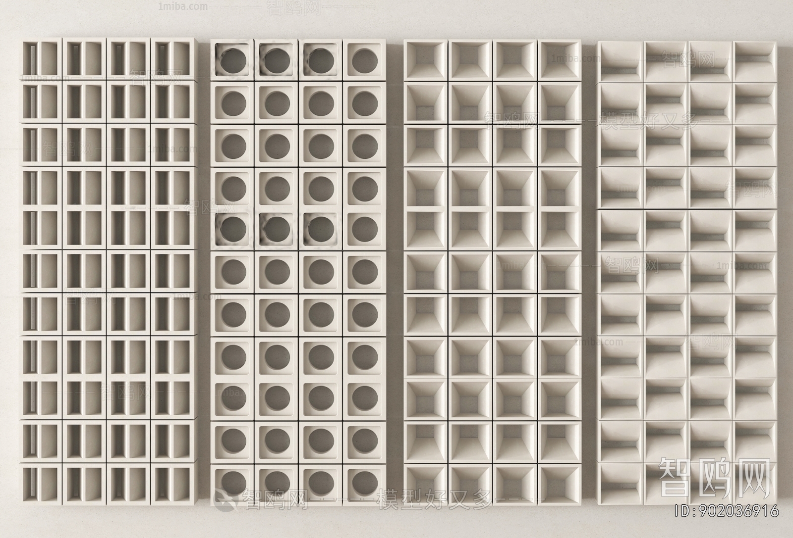 Modern Cement Brick Screen Partition