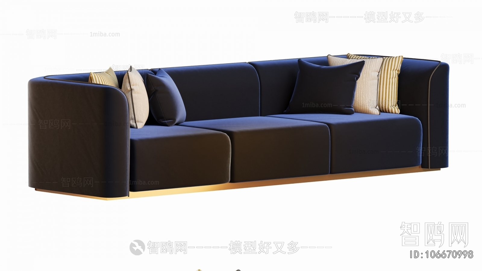 Modern Three-seat Sofa