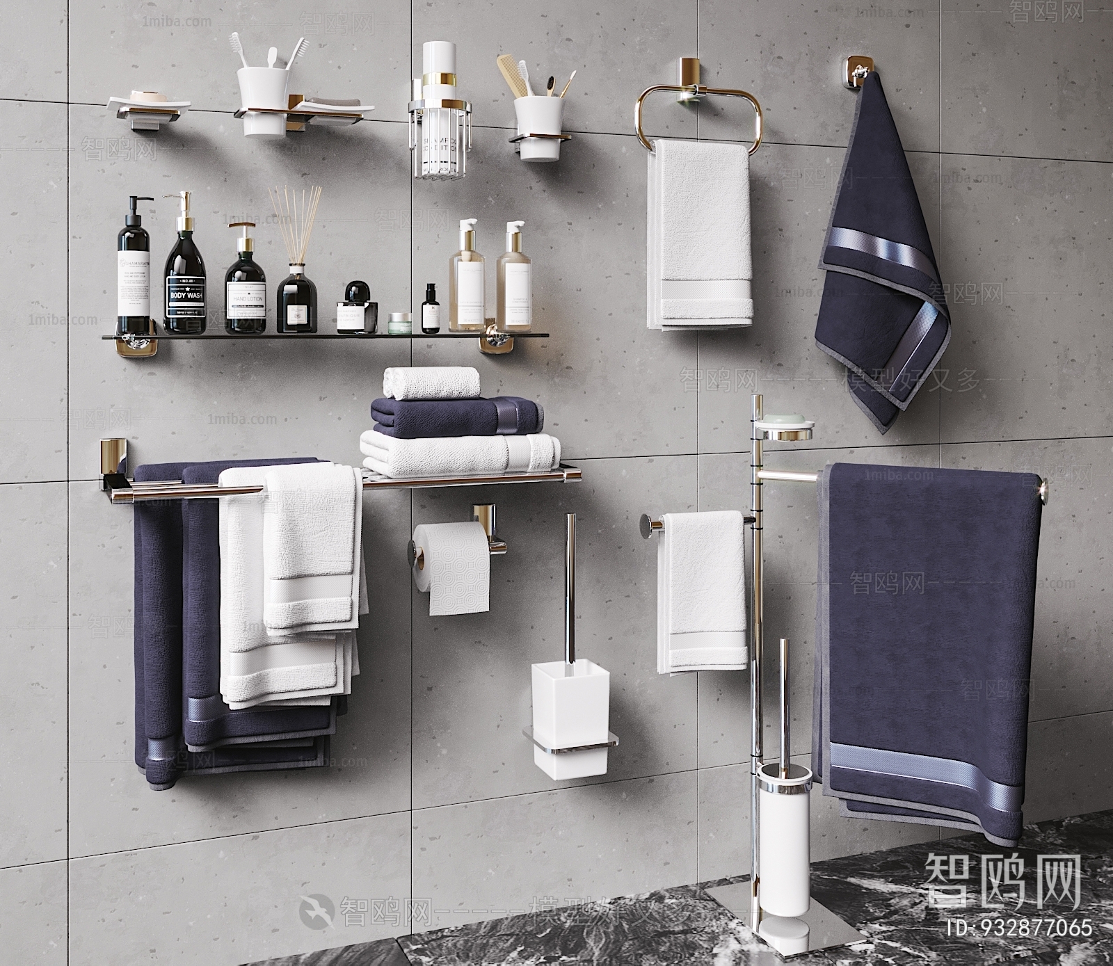 Modern Bathroom Set