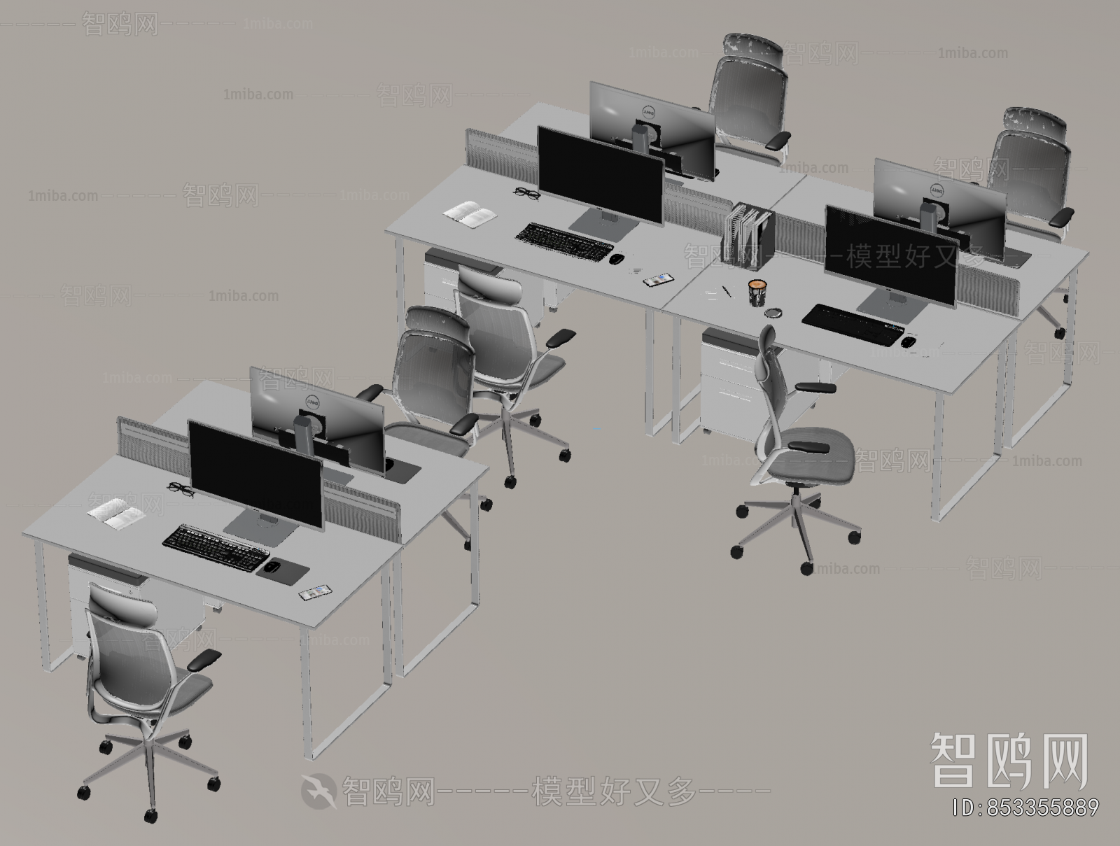 Modern Office Desk And Chair