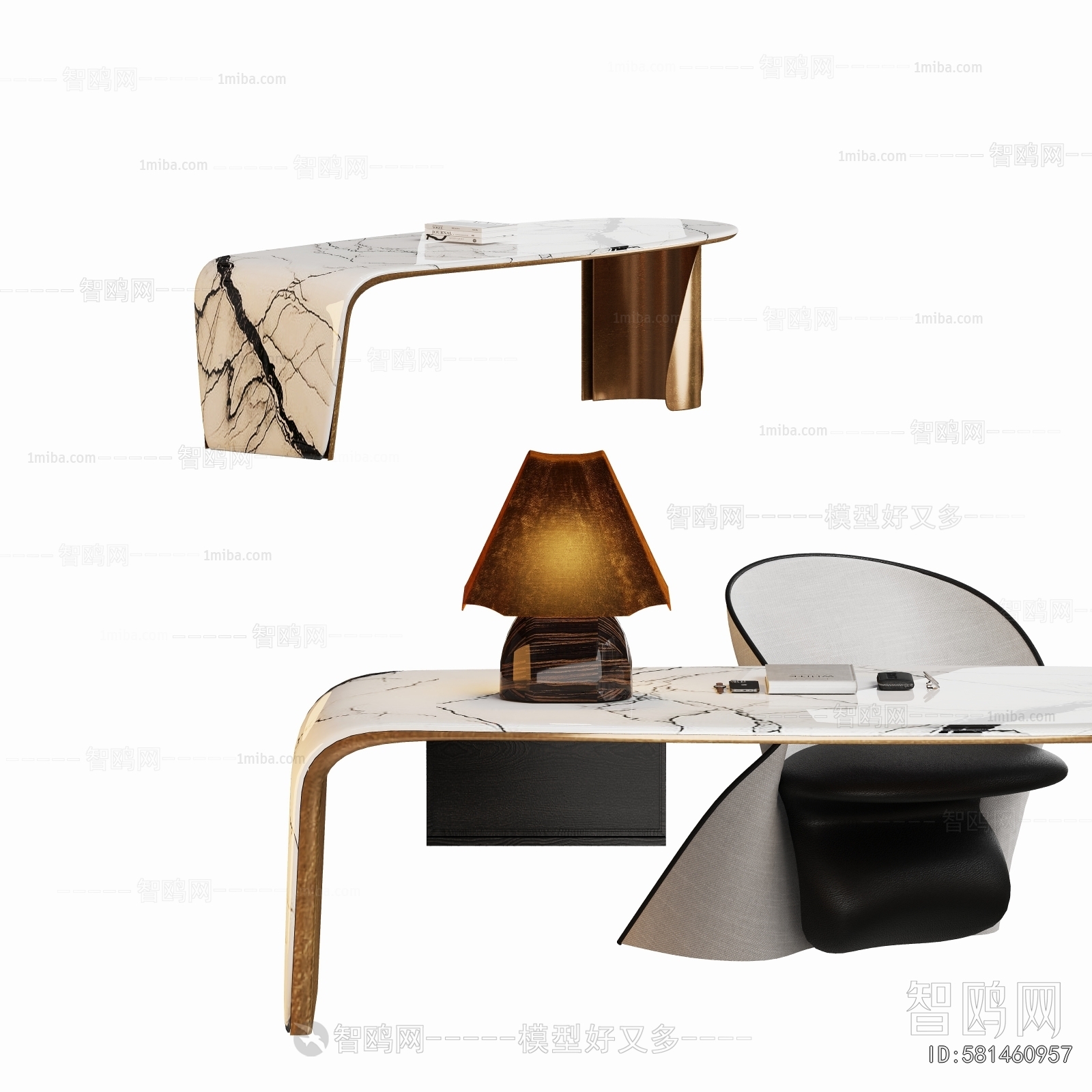 Modern Computer Desk And Chair