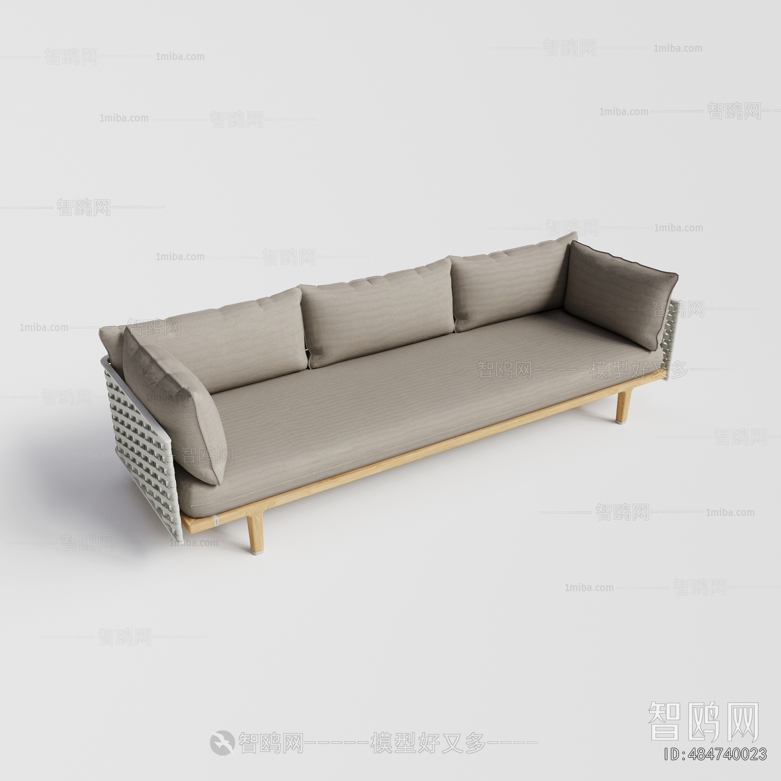 Modern Three-seat Sofa