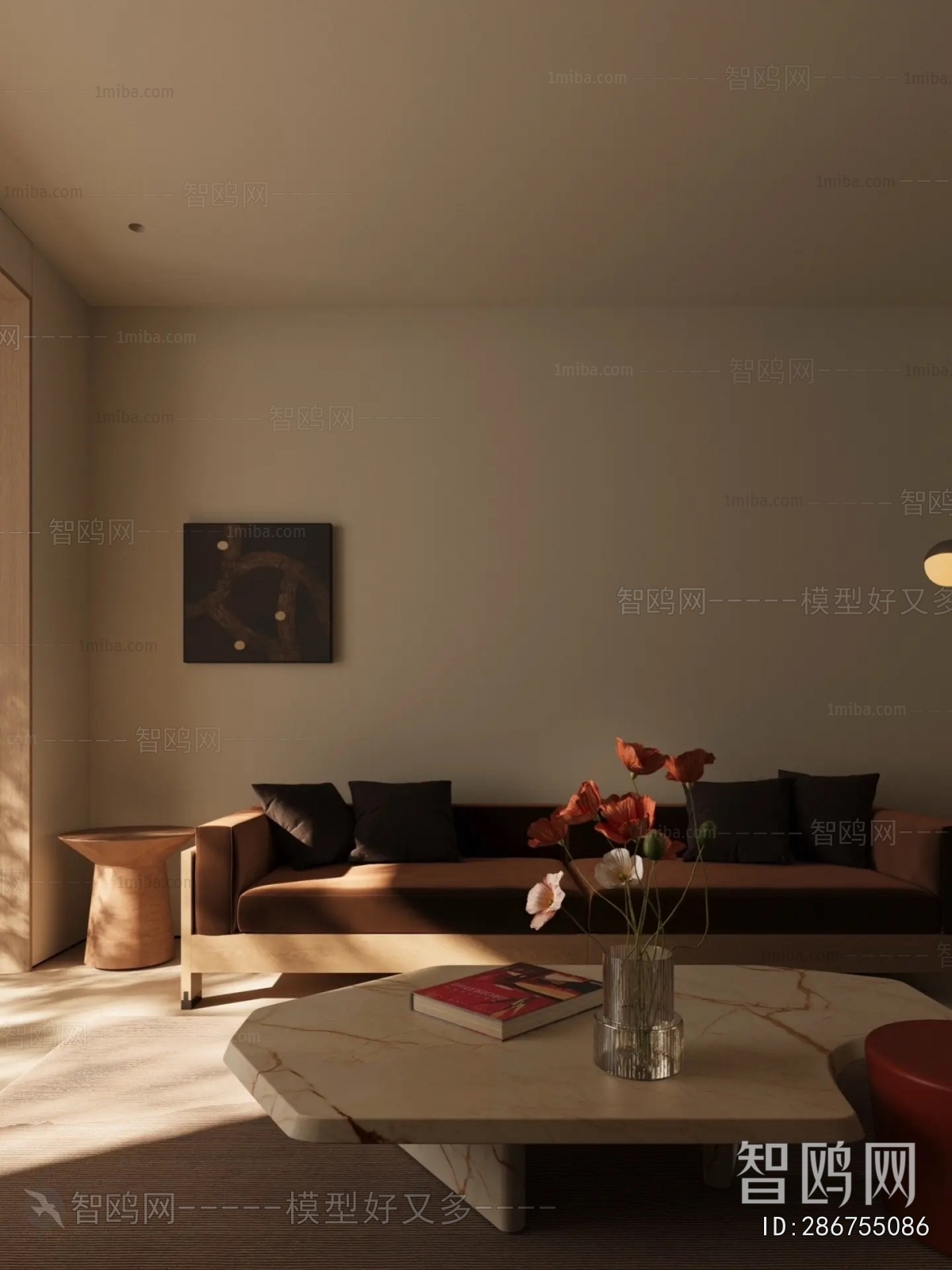 Wabi-sabi Style A Living Room