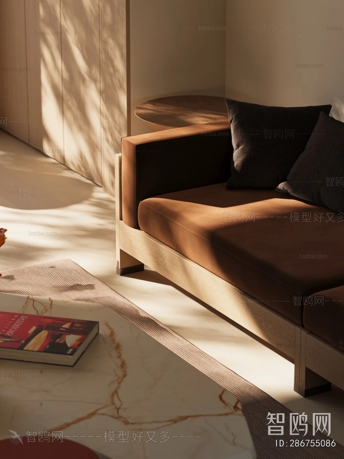 Wabi-sabi Style A Living Room