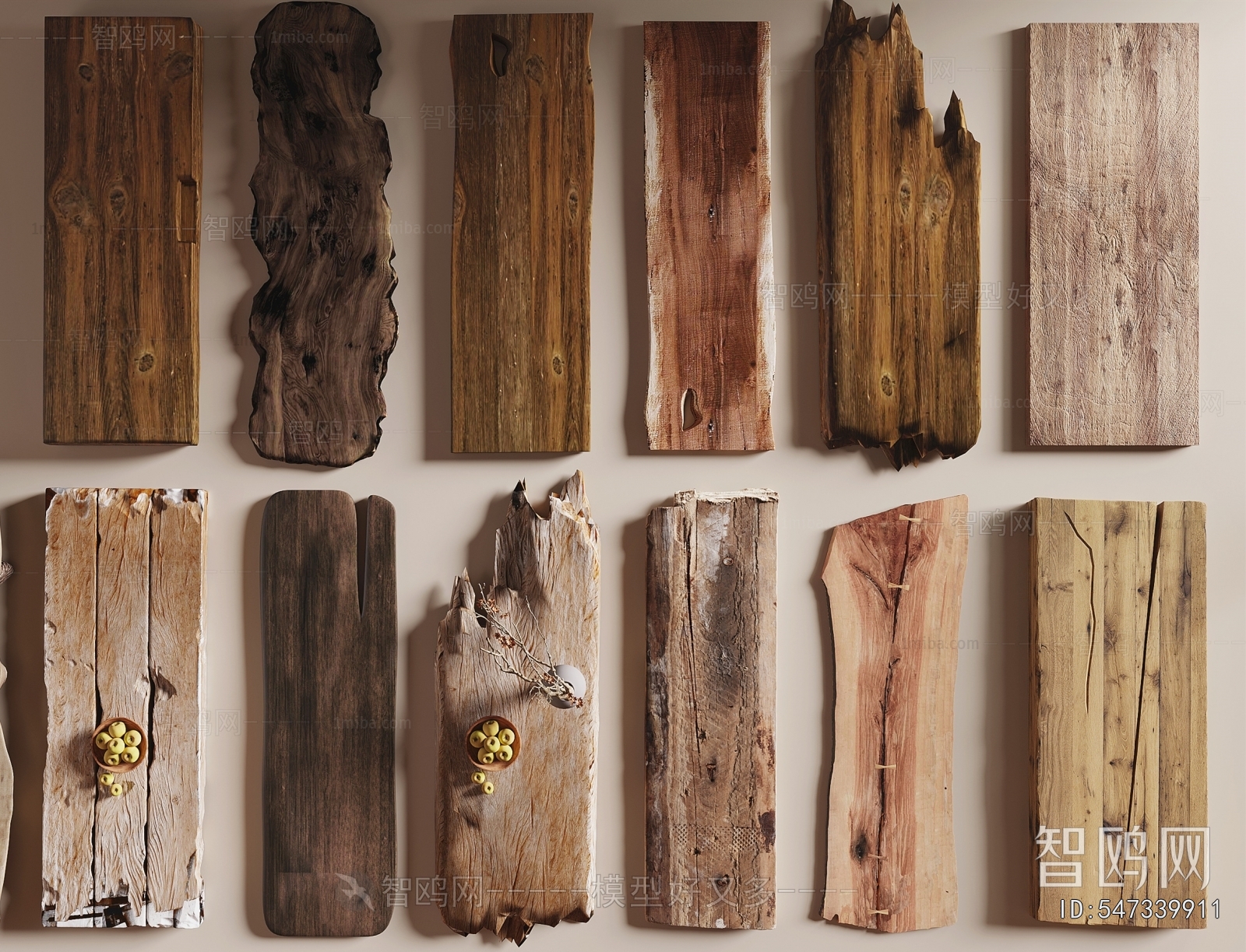Wabi-sabi Style Wood