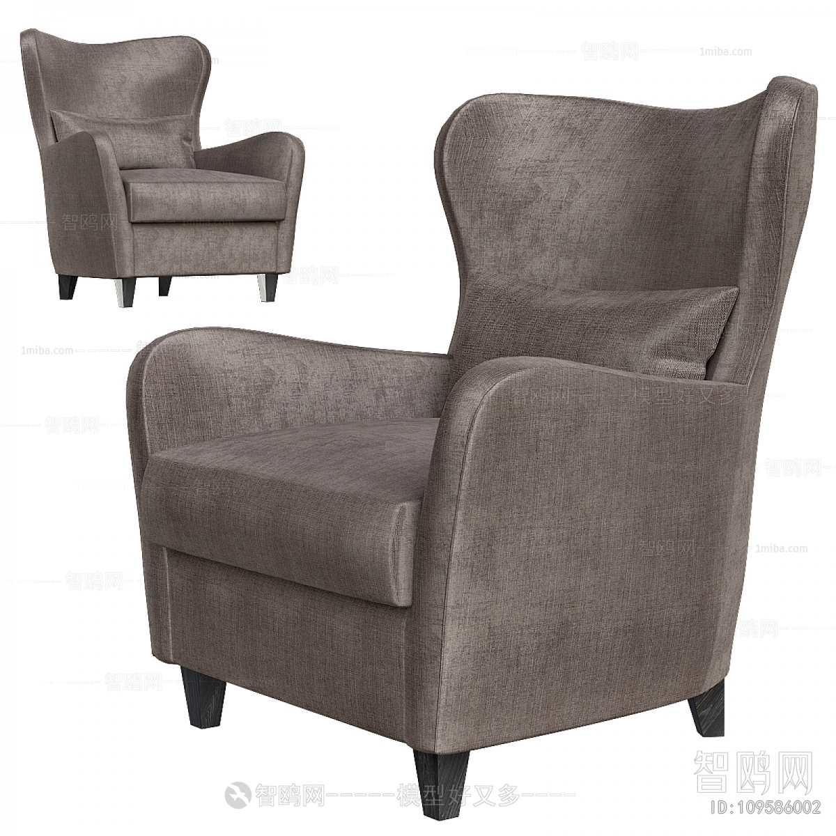 European Style Single Sofa