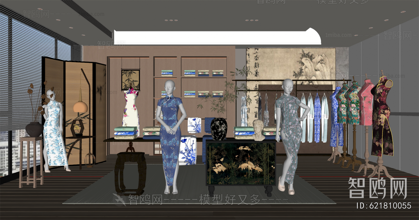 New Chinese Style Clothing Store