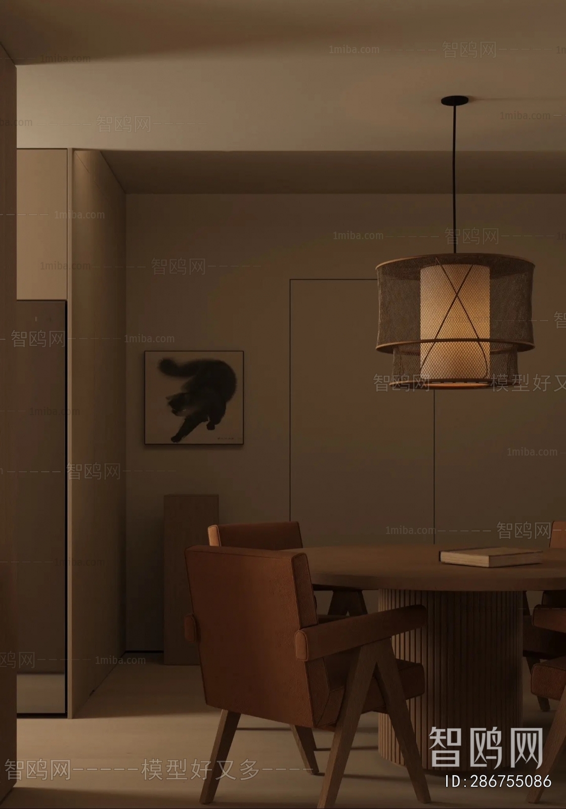 Wabi-sabi Style A Living Room