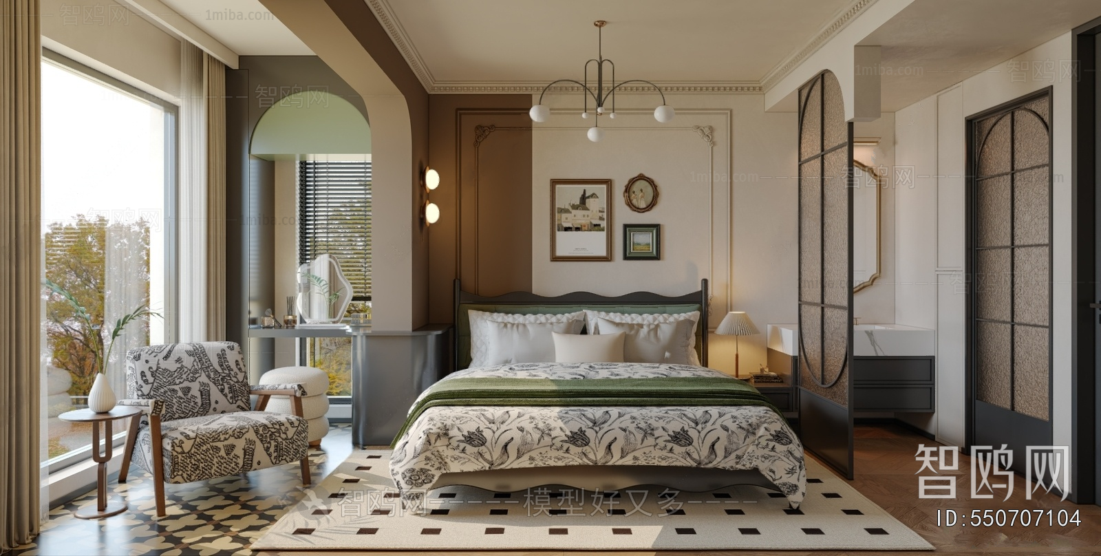 French Style Bedroom