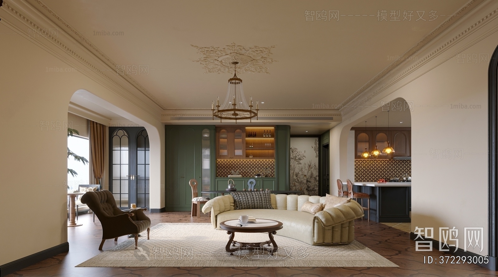 French Style A Living Room