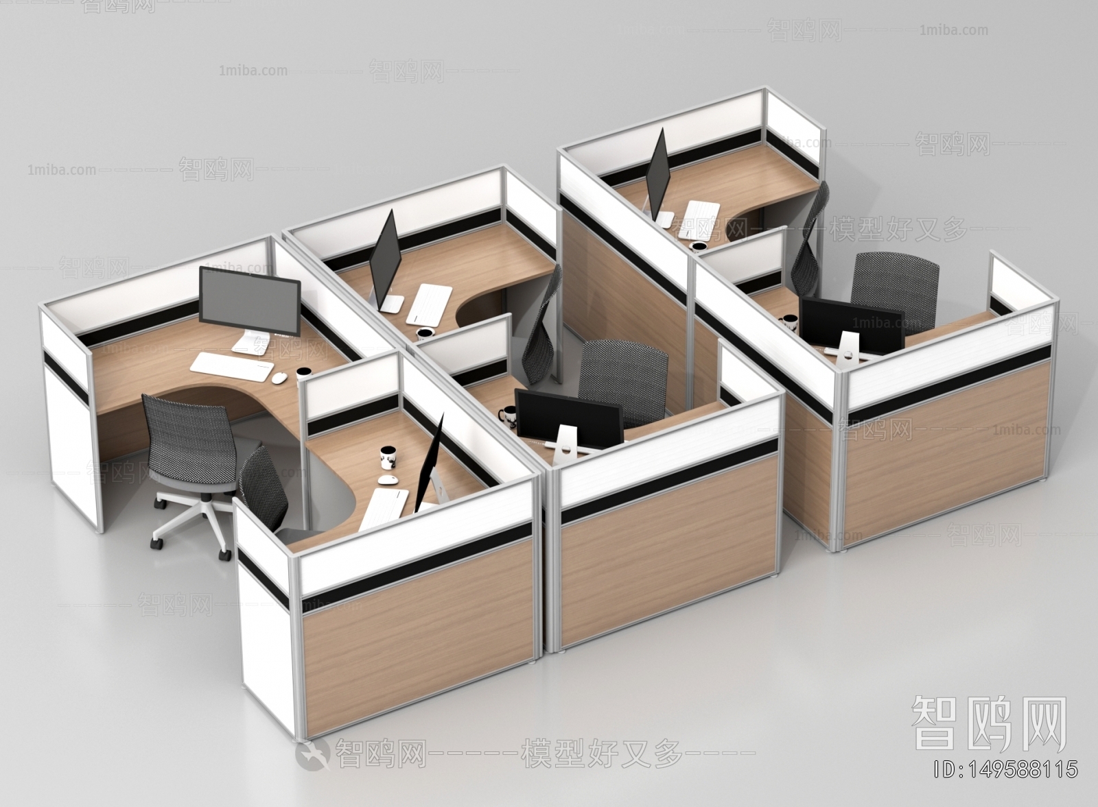 Modern Office Desk And Chair