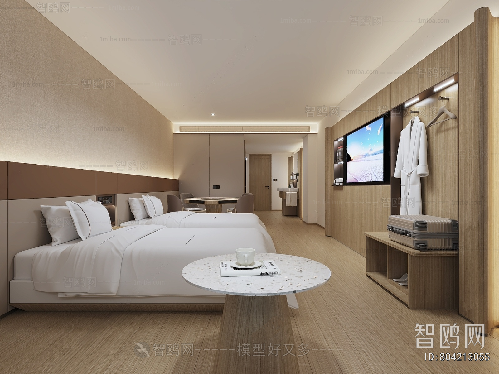 Modern Guest Room