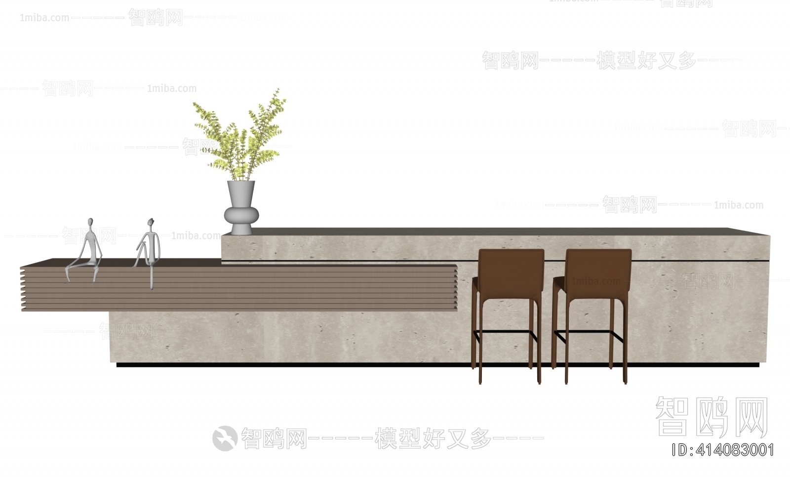 Modern Reception Desk