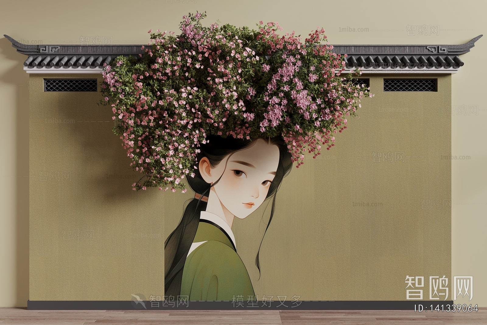 New Chinese Style Landscape Wall