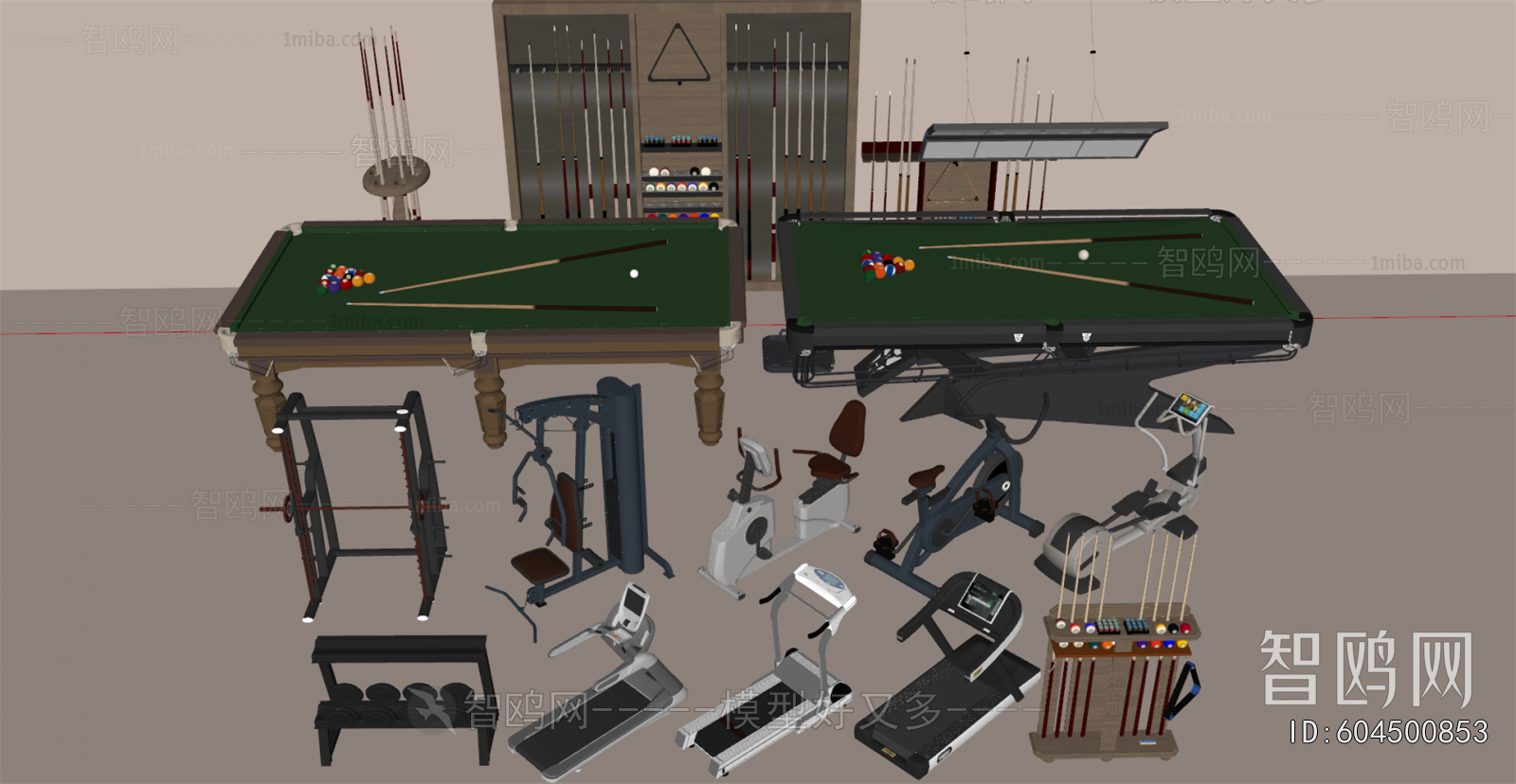 Modern Pool Table
