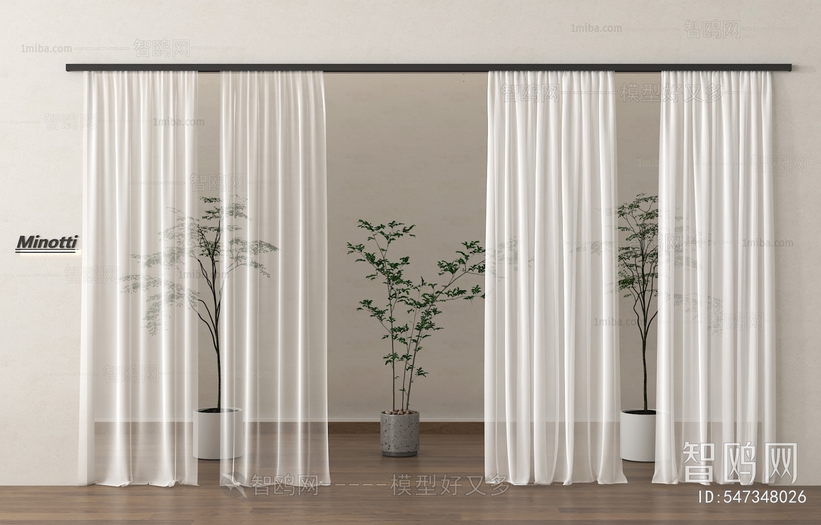 Modern The Curtain