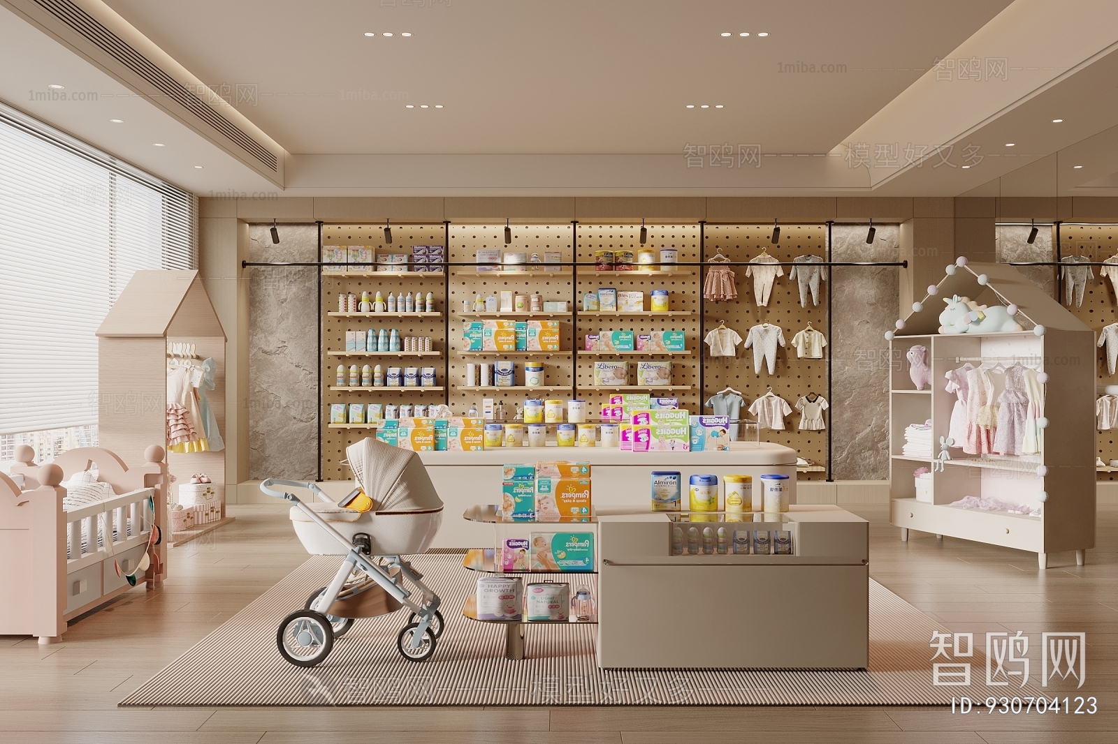 Modern Maternal And Infant Store
