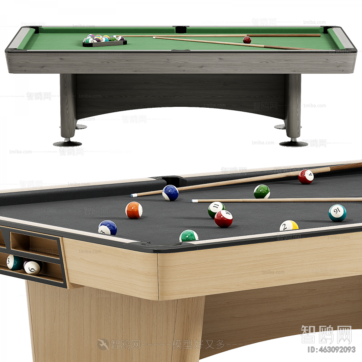 Modern Pool Table
